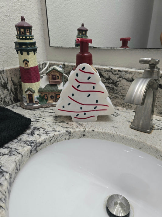 Christmas Tree Cake Soap Holder