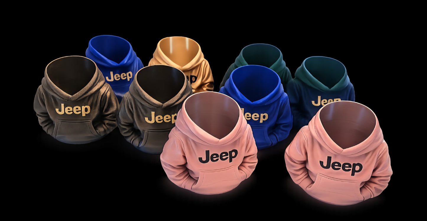 Jeep sweet shirt drink holder