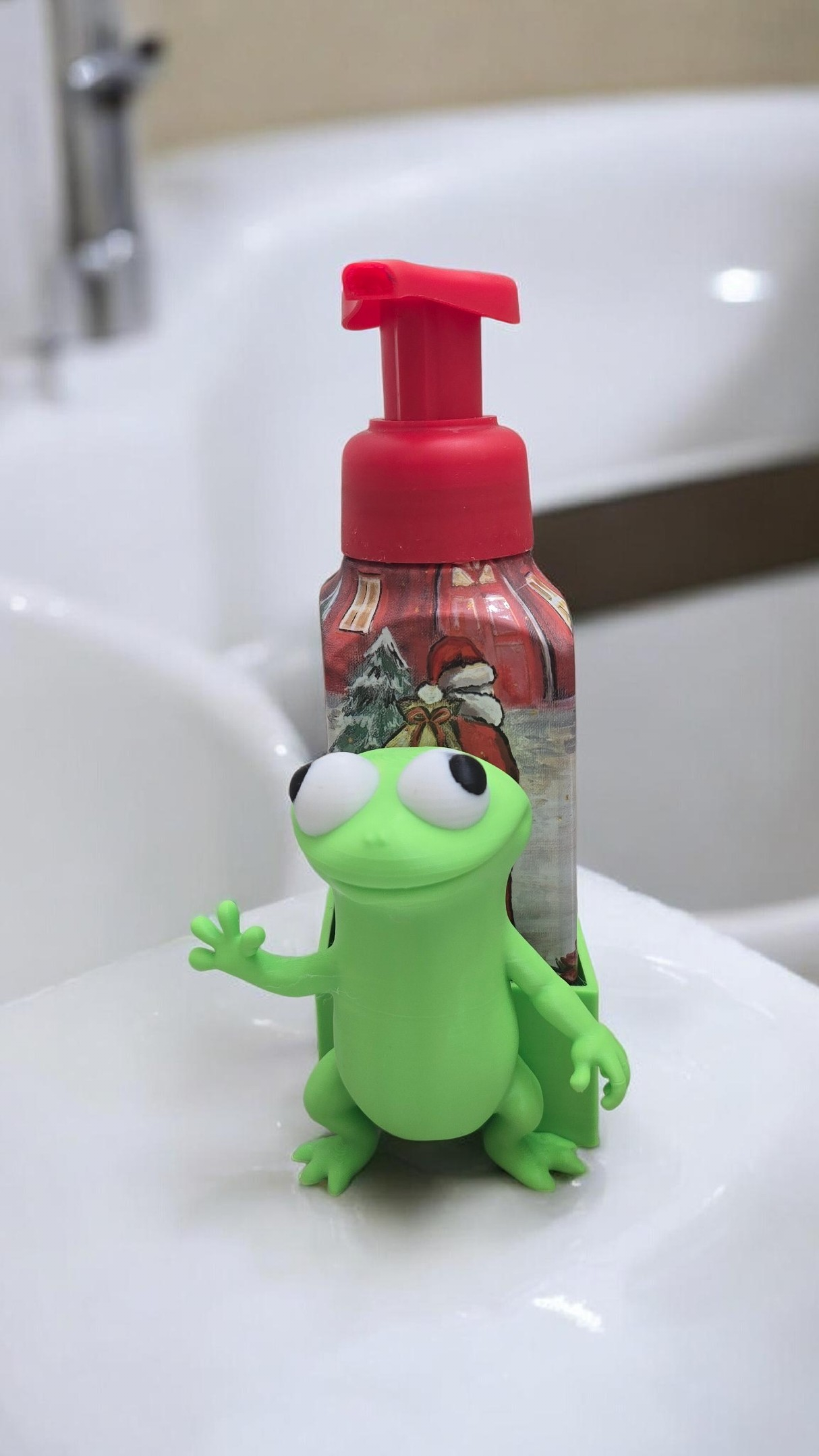 Lizard B&BW Soap Holder