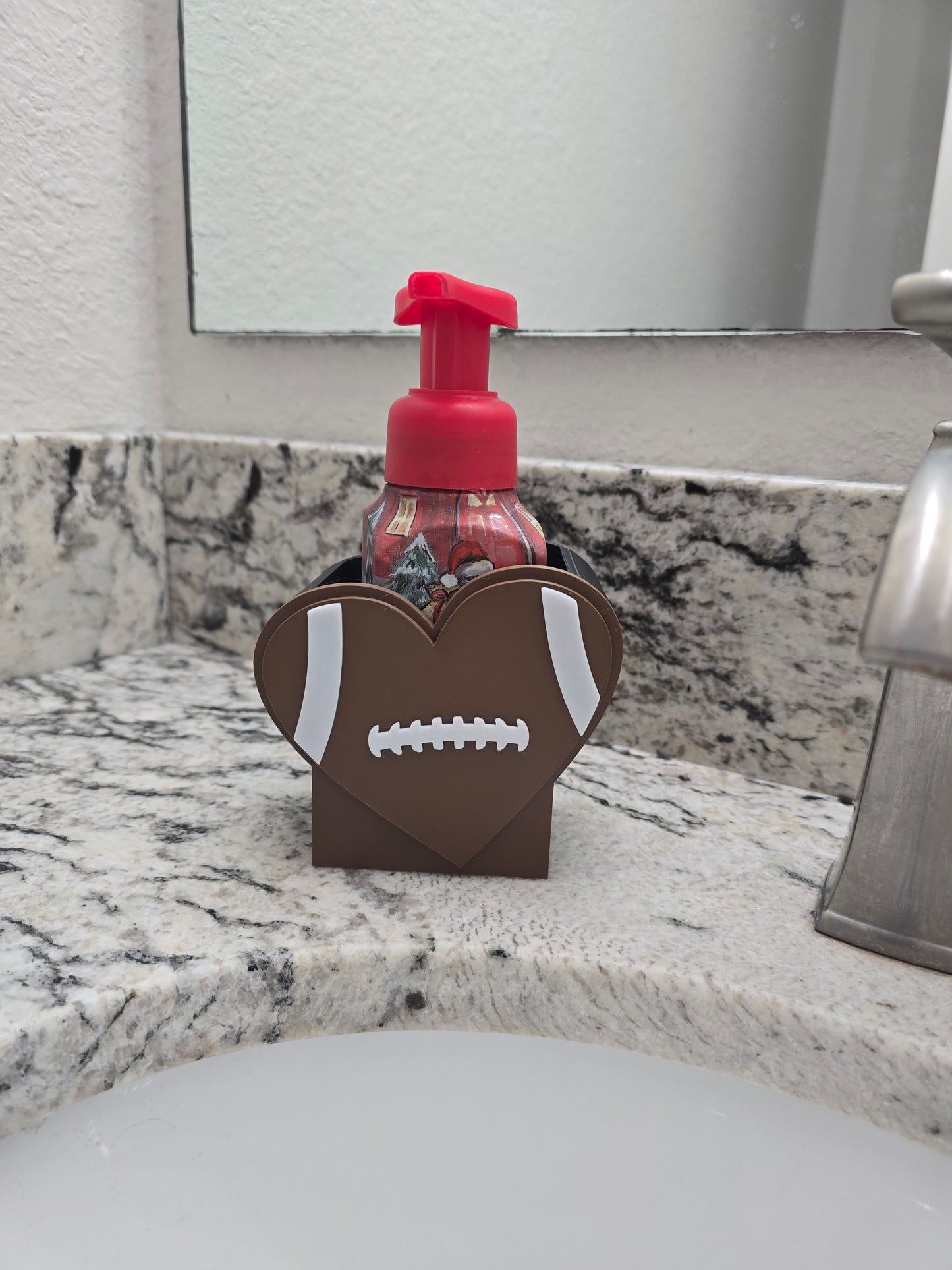 π Football B&BW Soap Holder π
