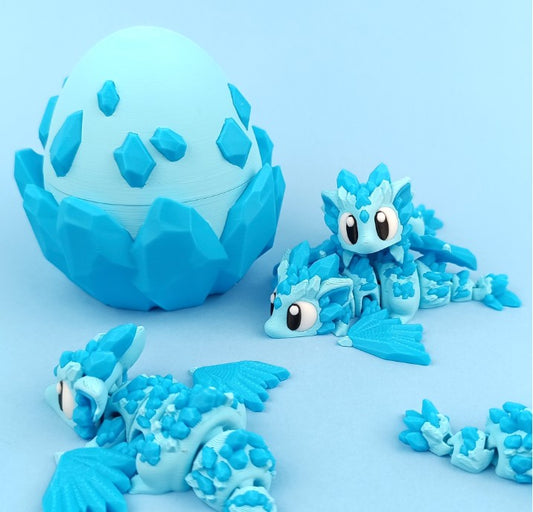 Crystal Dragons w/Egg