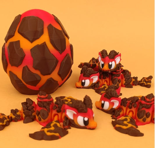 Lava Dragon w/Egg