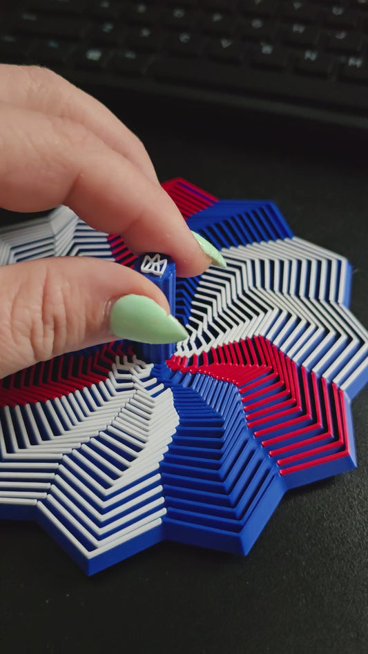 Moving fidget