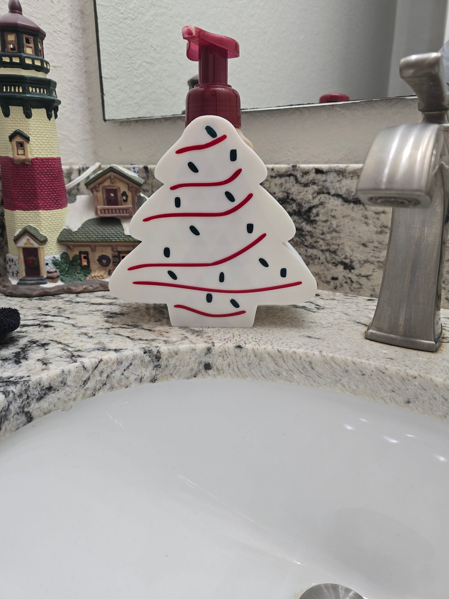 Christmas Tree Cake Soap Holder