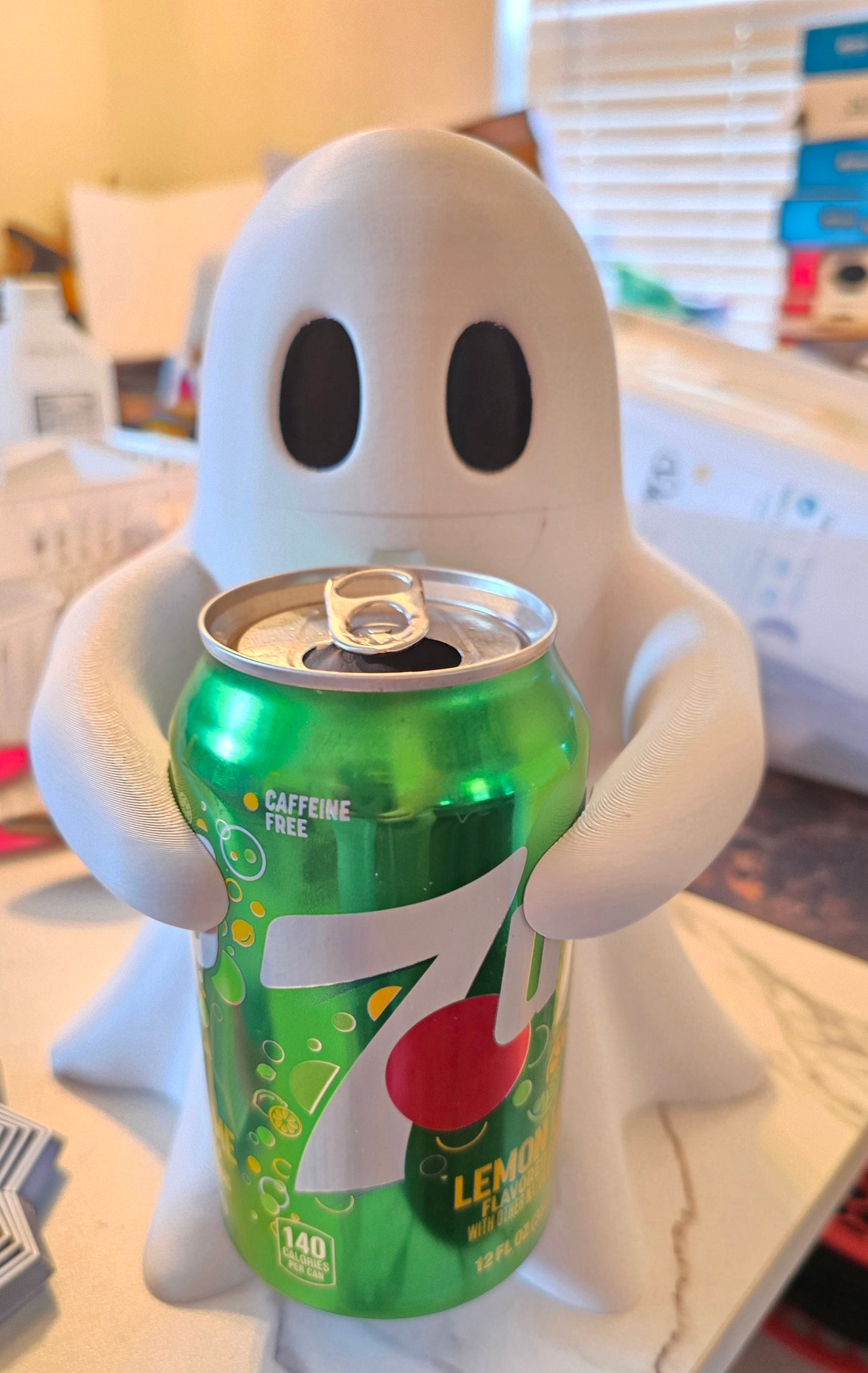 Ghost Popcan Holder and lamp
