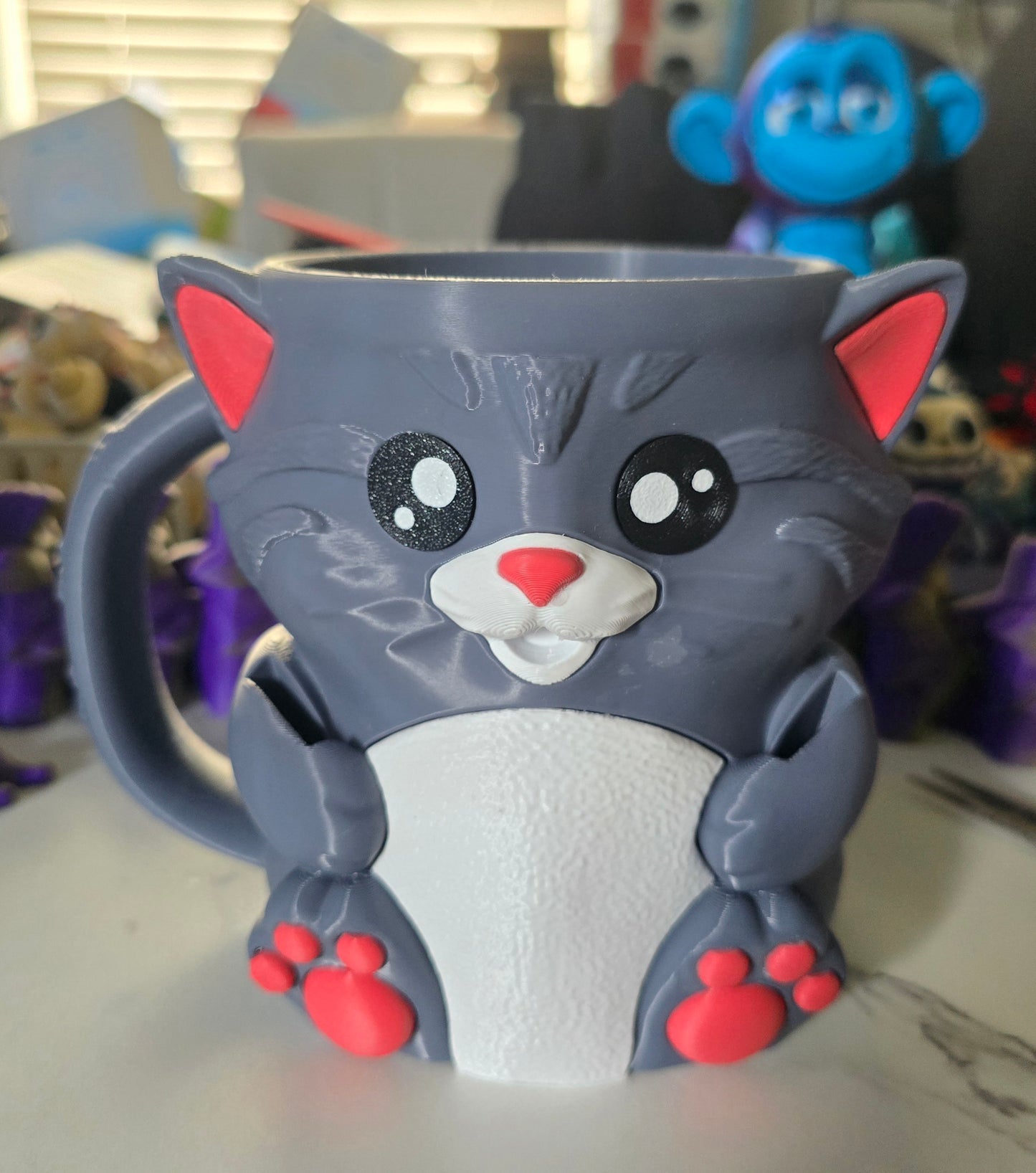 Cat Ice Cream Holder